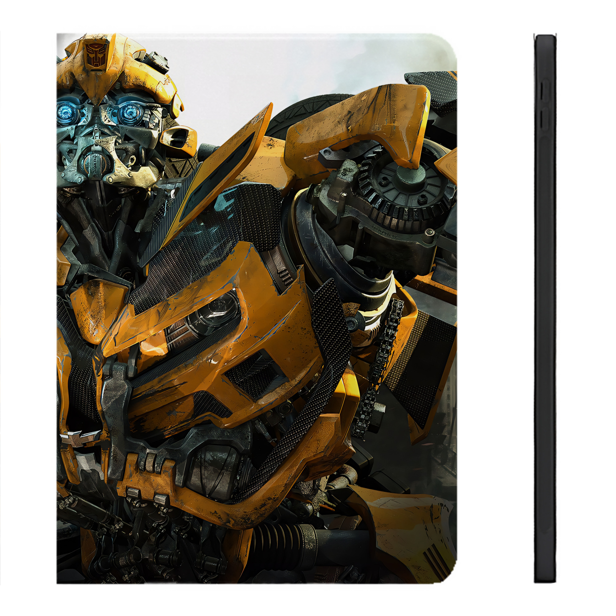 （画像用） Transformers トランスフォーマー IPadケース ペンホルダー付き ブックスタイルデザイン